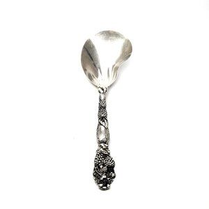 Antique Tiffany & Co. Silver Blackberry Pattern Berry Casserole Spoon #8269